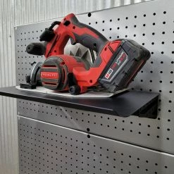Speed Fabrication Saw Storage Shelf For Circular Saws Tool Organization