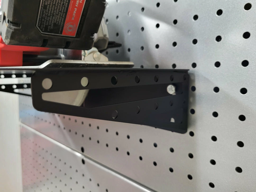 Speed Fabrication Saw Storage Shelf For Circular Saws Tool Organization