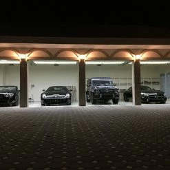 Speed Fabrication LIINC Garage Door Led Lighting Kit For Double Track Doors Tool Organization