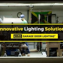 Speed Fabrication LIINC Garage Door Led Lighting Kit For Single Track Doors