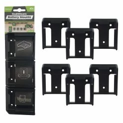 Speed Fabrication Stealth Mounts GreenWorks 40V Battery Mounts Tool Organization