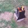Speed Fabrication Portable Camping Stove - Wood Burning Cook Stove