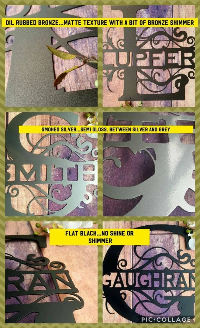 SpeedFabrication Deer Antler Personalized Monogram Hunting & Fishing Metal Signs