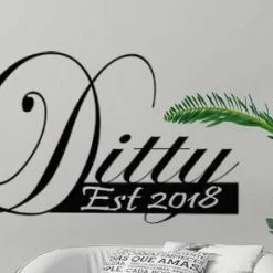 Speed Fabrication Elegant Family Name Sign Over Year Established