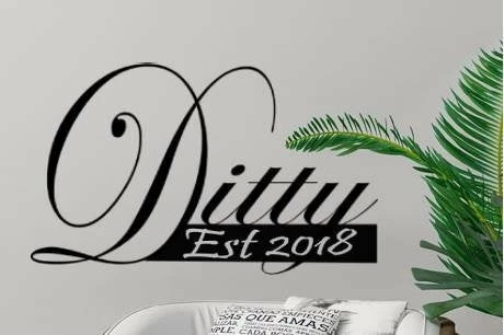 Speed Fabrication Elegant Family Name Sign Over Year Established