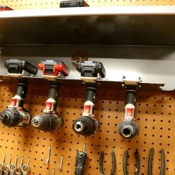 Speed Fabrication Power Tool Storage Rack