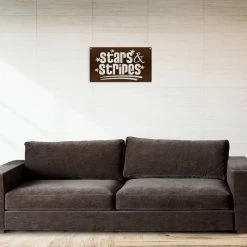 Speed Fabrication Stars & Stripes American Metal Sign