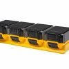Speed Fabrication Tool Organization Dewalt 18V & 20V 4-unit Battery Holder