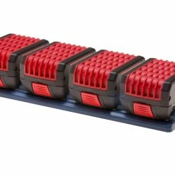 Speed Fabrication Tool Organization Bosch 18V 4-unit Battery Holder