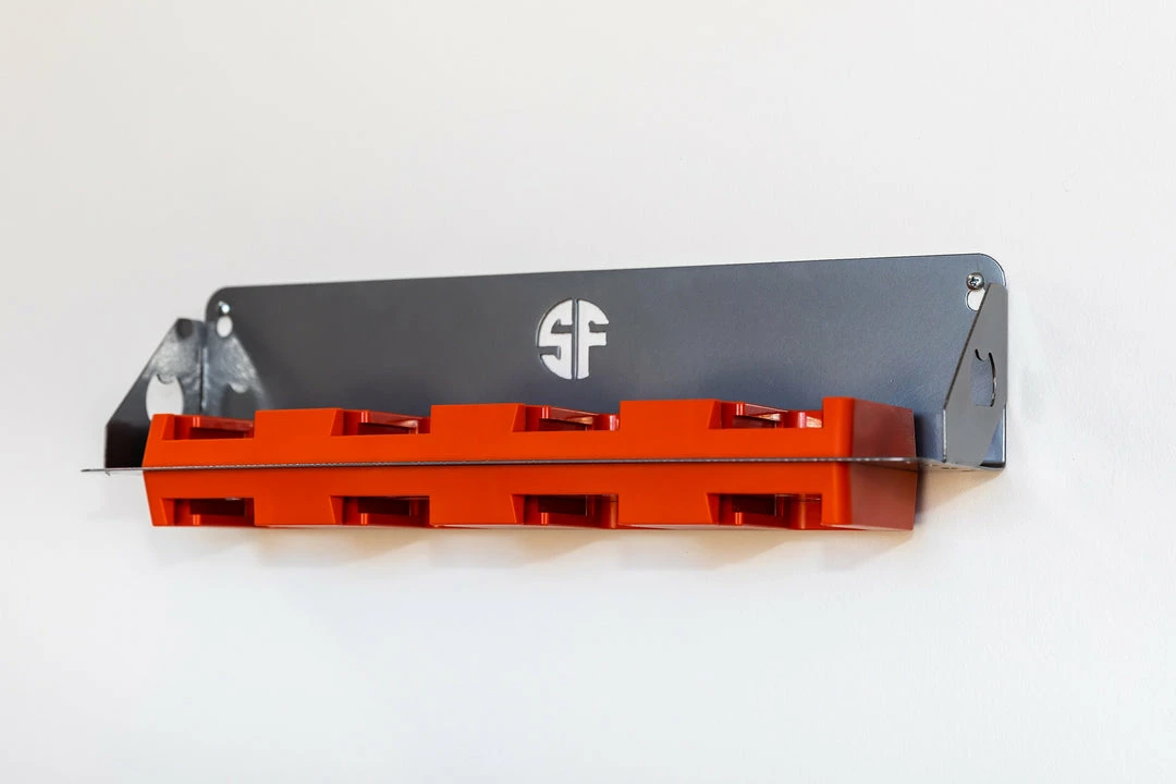 Speed Fabrication Cordless Tool Double Battery Rack - Variety Of Brand Names Tool Organization