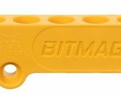 Speed Fabrication BITMAG Bit Holder - Composite - Yellow Tool Organization