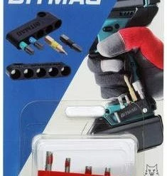 Speed Fabrication BITMAG Bit Holder - Composite - Red Tool Organization