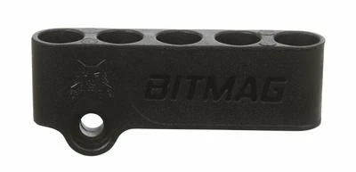 Speed Fabrication BITMAG Bit Holder - Composite - Black Tool Organization