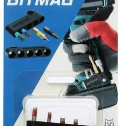 Speed Fabrication BITMAG Bit Holder - Composite - Black Tool Organization