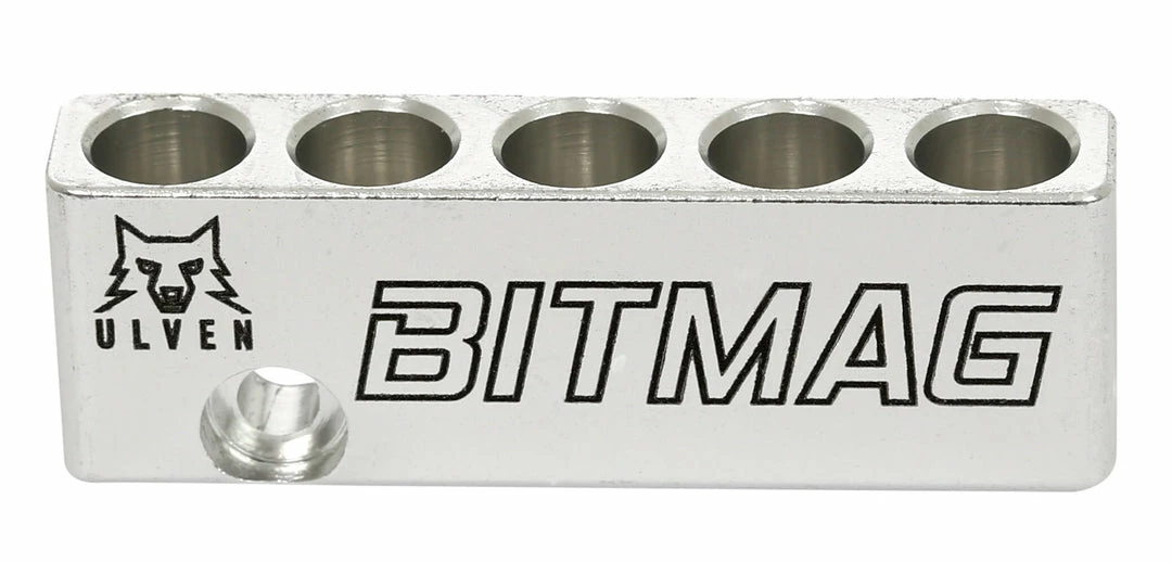 Speed Fabrication Tool Organization BITMAG Bit Holder - Aluminum