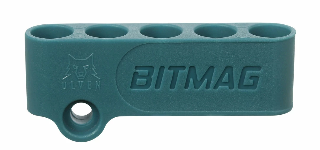 Speed Fabrication BITMAG Bit Holder - Composite - Teal-Tool Organization