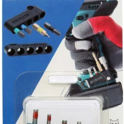 Speed Fabrication BITMAG Bit Holder - Composite - Teal-Tool Organization