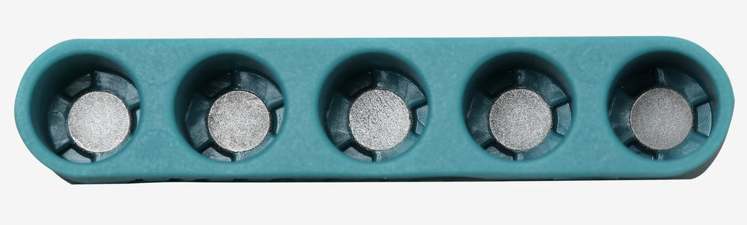Speed Fabrication BITMAG Bit Holder - Composite - Teal-Tool Organization