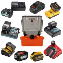 Speed Fabrication Tool Organization BatLoc Cordless Battery And Charger Lock Box