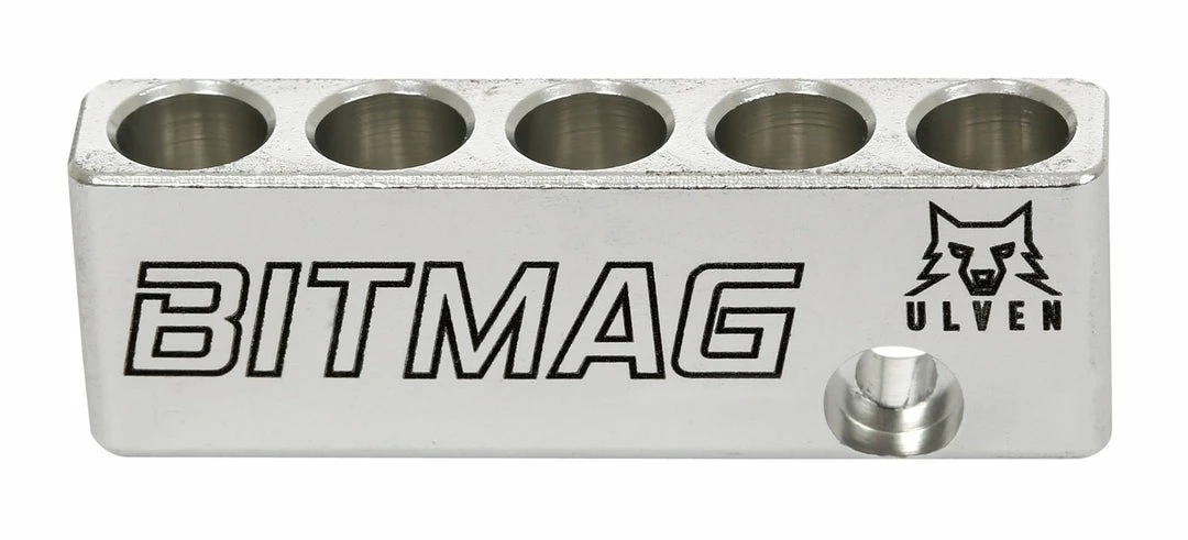 Speed Fabrication Tool Organization BITMAG Bit Holder - Aluminum