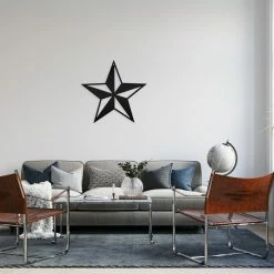 Speed Fabrication Nautical Star Metal Wall Art Sign