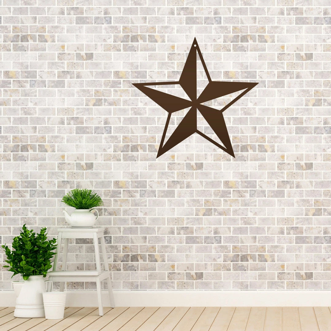 Speed Fabrication Nautical Star Metal Wall Art Sign