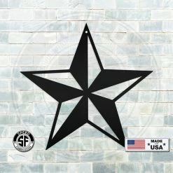 Speed Fabrication Nautical Star Metal Wall Art Sign
