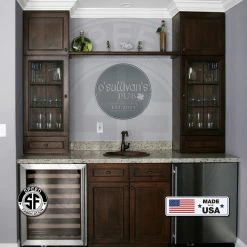 Speed Fabrication Bar And Pub Custom Metal Signs Personalized Family Pub With Established Date Metal Sign