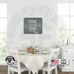 Speed Fabrication Farm Metal Signs Farm Sweet Farm Metal Sign