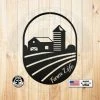 Speed Fabrication Farm Life Metal Sign