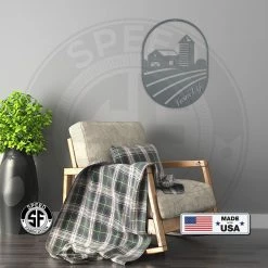 Speed Fabrication Farm Life Metal Sign