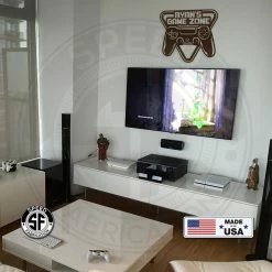 Speed Fabrication Personalized Game Zone Metal Sign