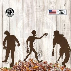 Speed Fabrication Assorted Halloween Zombie Metal Yard Stakes