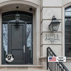 Speed Fabrication Address/House Number Metal Signs Custom Decorative Address Sign