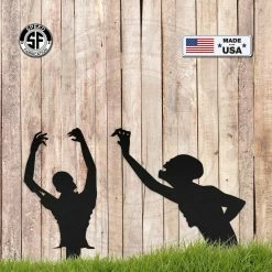 Speed Fabrication Assorted Halloween Zombie Metal Yard Stakes