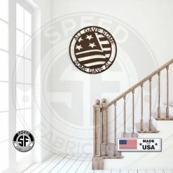 Speed Fabrication Patriotic Metal Signs Metal Patriotic Sign - All Gave Some Some Gave All Metal Sign - Veterans Sign