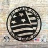 Speed Fabrication Patriotic Metal Signs Metal Patriotic Sign - All Gave Some Some Gave All Metal Sign - Veterans Sign