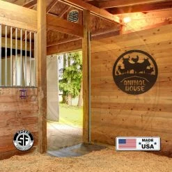 Speed Fabrication Farm Animal House Metal Sign Farm Metal Signs