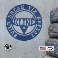 Speed Fabrication Customizable Garage Sign Garage Metal Signs