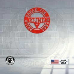 Speed Fabrication Customizable Garage Sign Garage Metal Signs