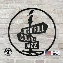 Speed Fabrication Music Genre Road Sign Board Metal Sign Man Cave Wall Decor