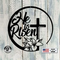 Speed Fabrication Religious Metal Signs Christian Easter Sign