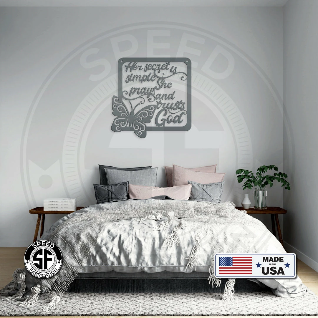 Speed Fabrication Christian Metal Wall Art Religious Metal Signs