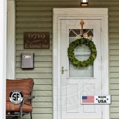 Speed Fabrication Address/House Number Metal Signs Personalized Home Address Metal Sign