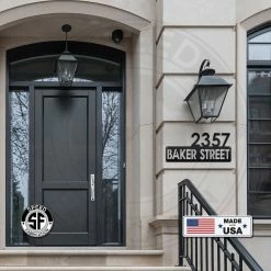 Speed Fabrication Personalized Address Metal Sign