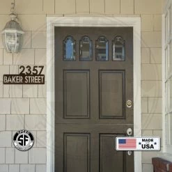 Speed Fabrication Personalized Address Metal Sign