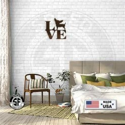 Speed Fabrication Love Chihuahua Metal Sign Home Decor & Gifts