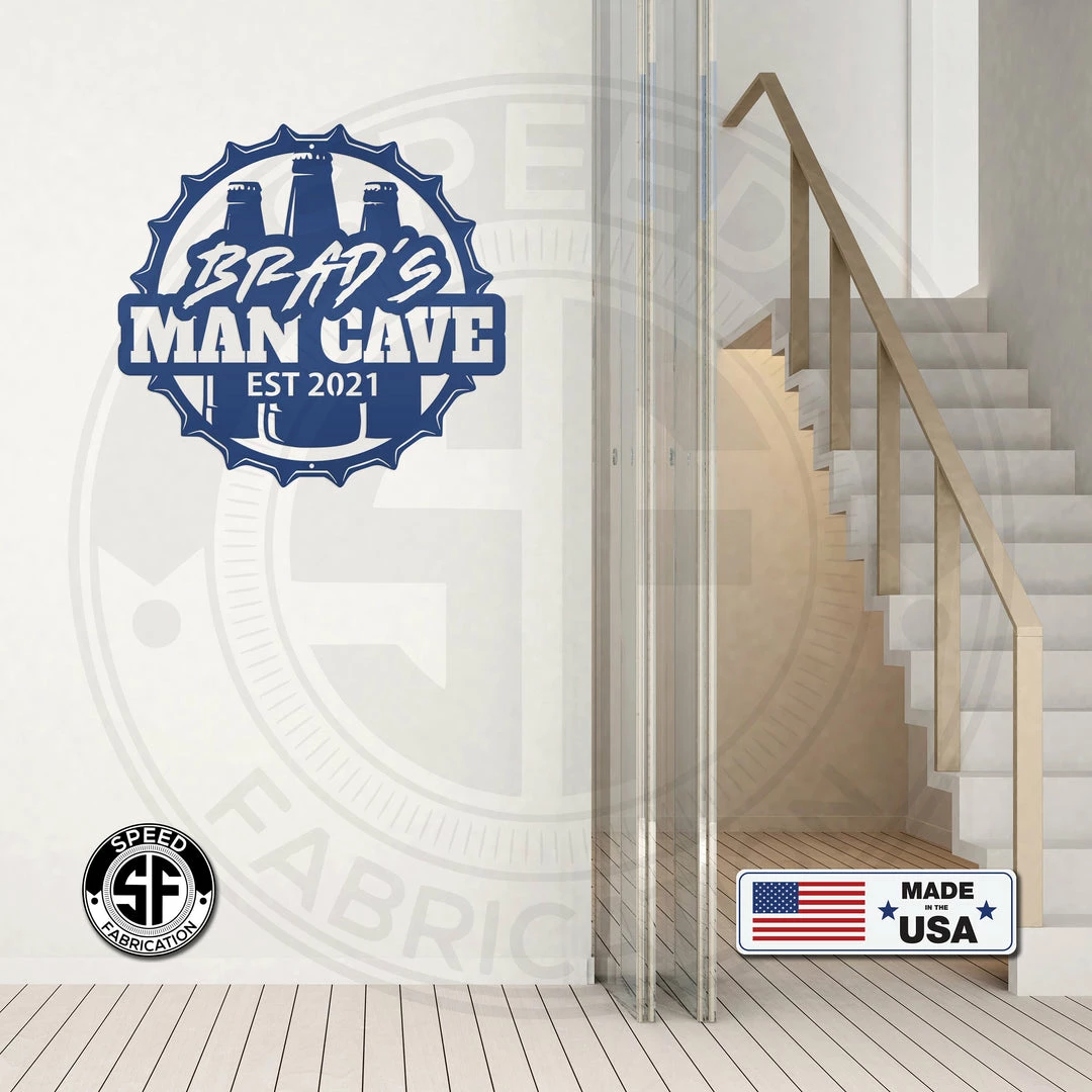 Speed Fabrication Personalized Beer Sign Bar And Pub Custom Metal Signs