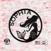 Speed Fabrication Personalized Mermaid Circle Metal Sign