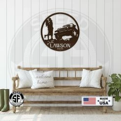 Speed Fabrication Custom Wedding Date - Off Road Sign Garage Metal Signs